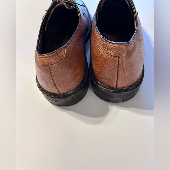 Vintage Hanover Brown Cordovan Leather Shoes Size 9.5